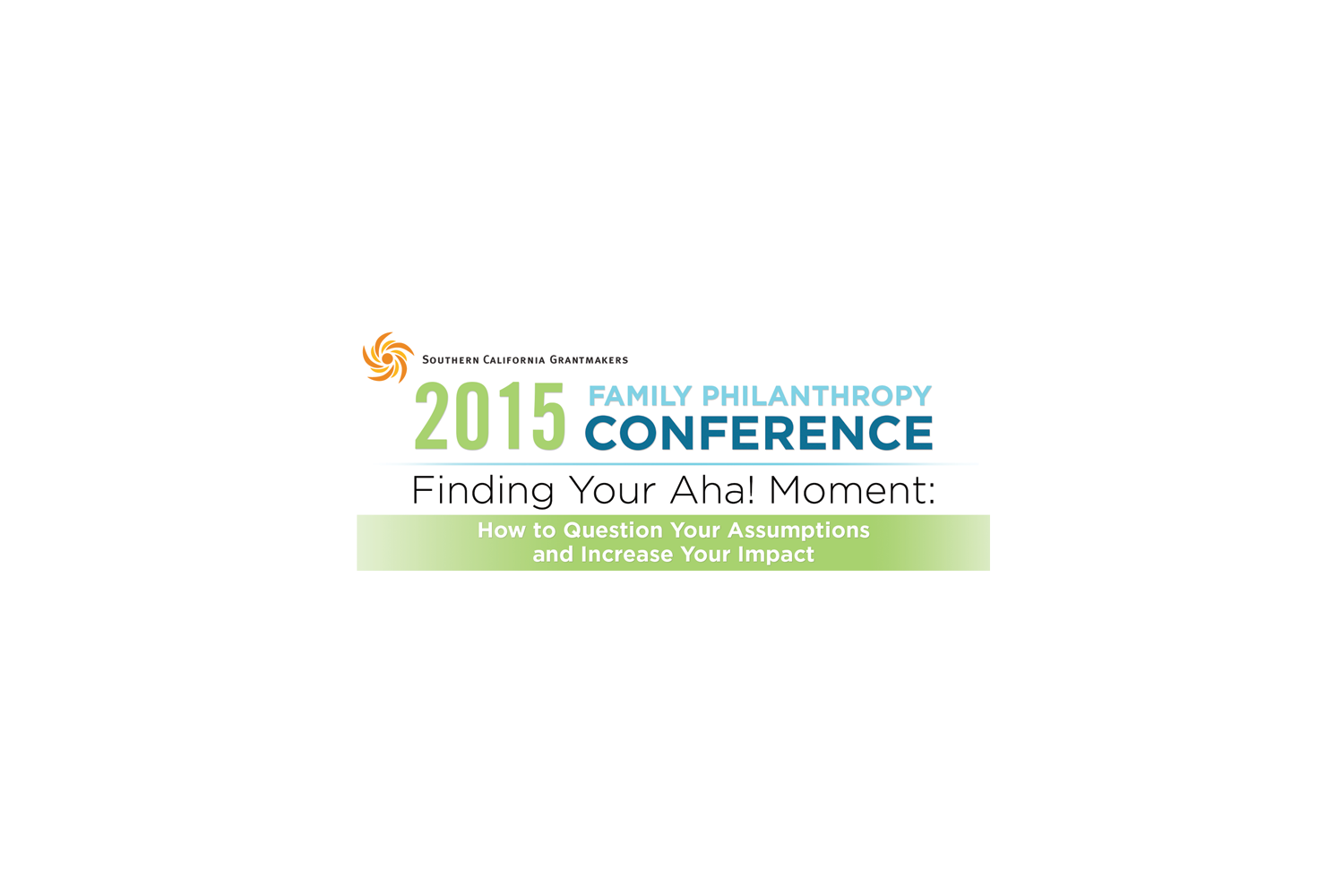 Event invites & eblast headers took on a new design & color scheme for the June Conference. 