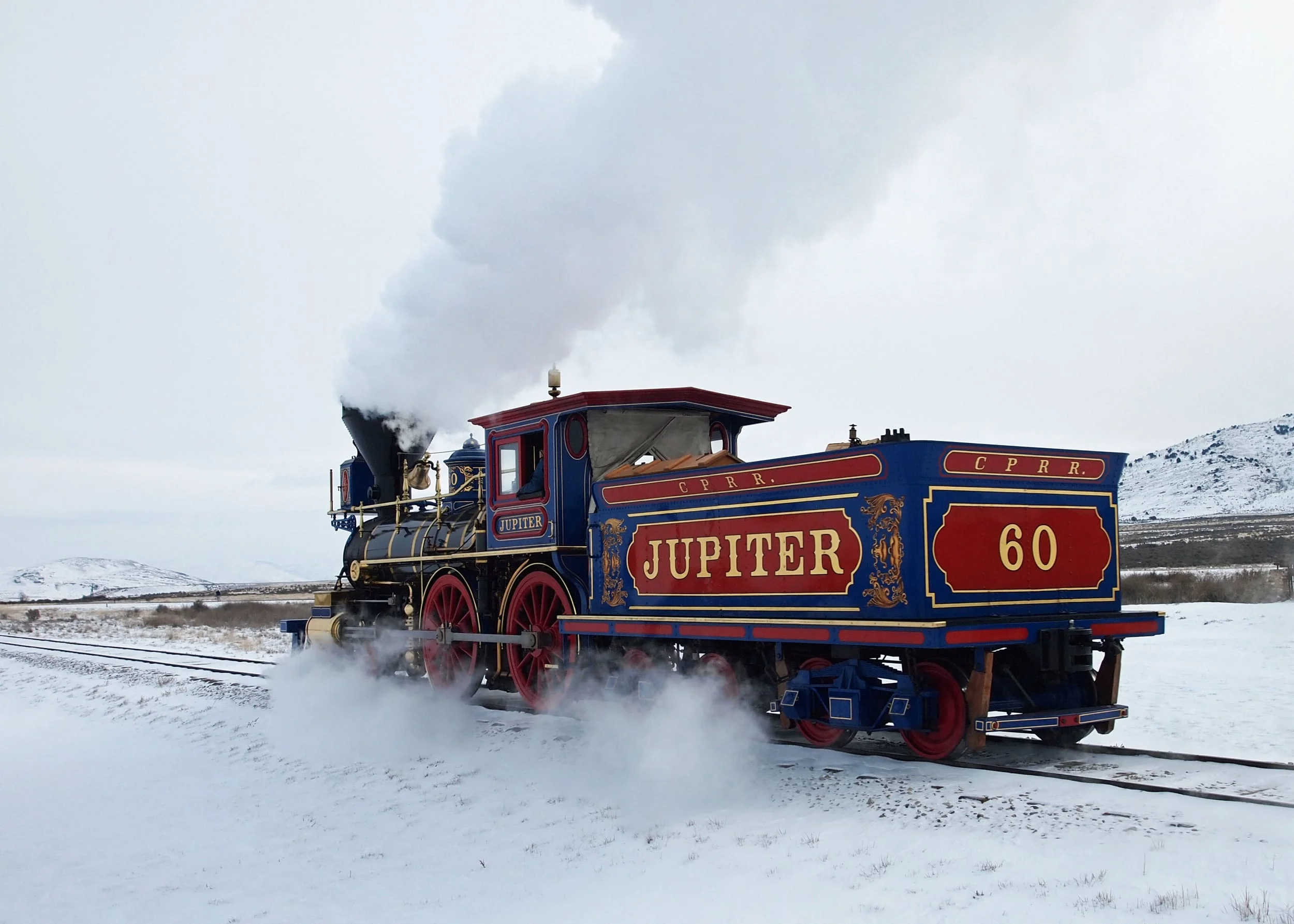 Getting Steamy - Golden Spike National Historic Site, UT
