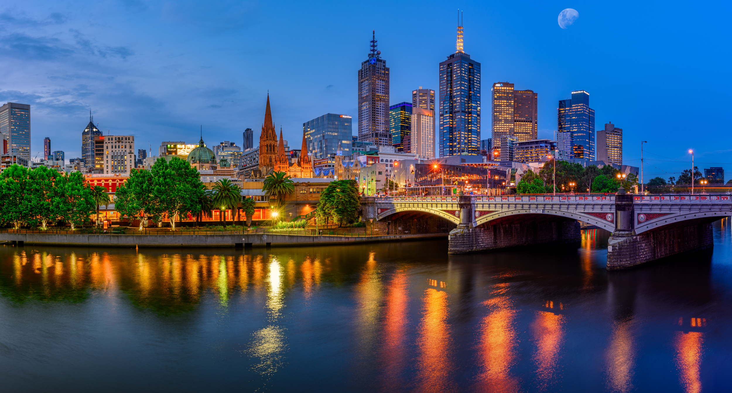 Melbourne Australia Skyline 