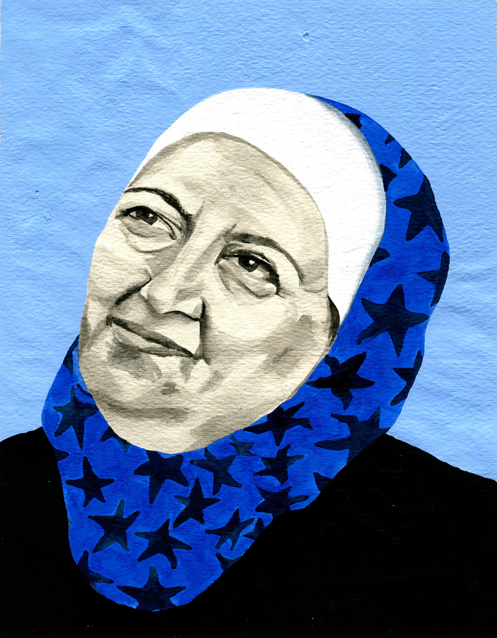 Portrait of Syrian (Rajaa)