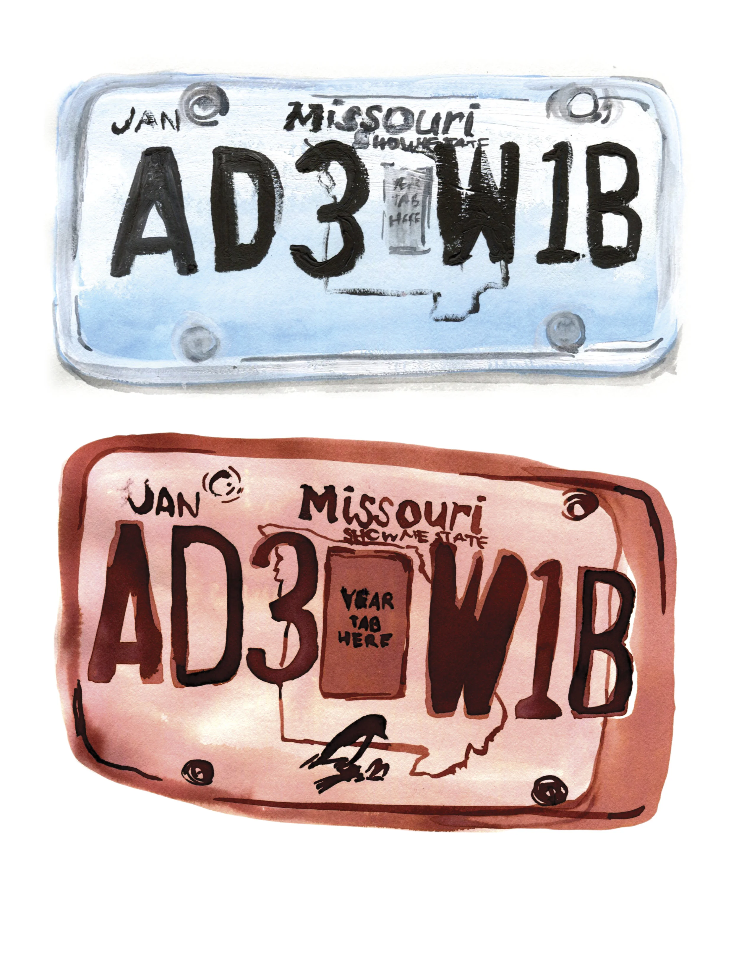 License plates