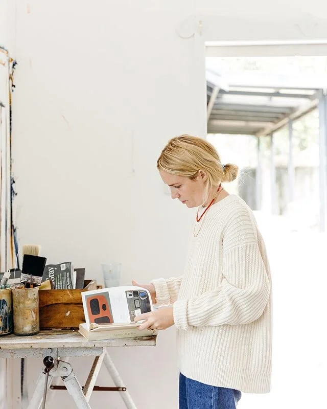 @jordi_pordi in her studio for @assemblylabel.