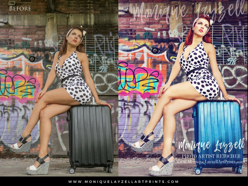 Pinup Photo Retouching