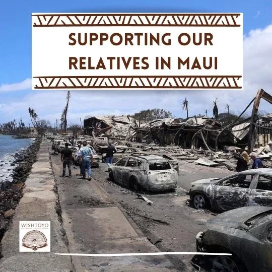 Supporting Our Relatives In Maui