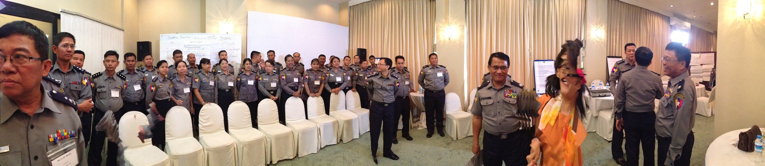 Conflict Sensitivity Training for the Myanmar Police Force