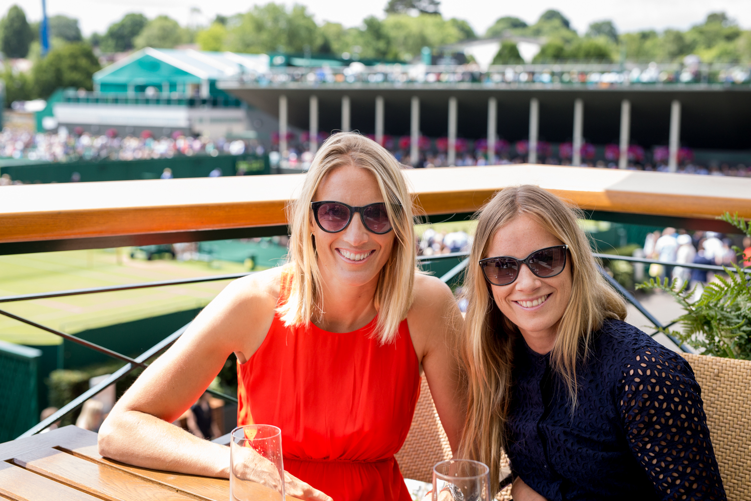 On the balcony with Sas - my sailing partner for the London and Rio Olympics Wimbledon, Royal Box, Tennis, Royal Balcony, Courts, Clubhouse