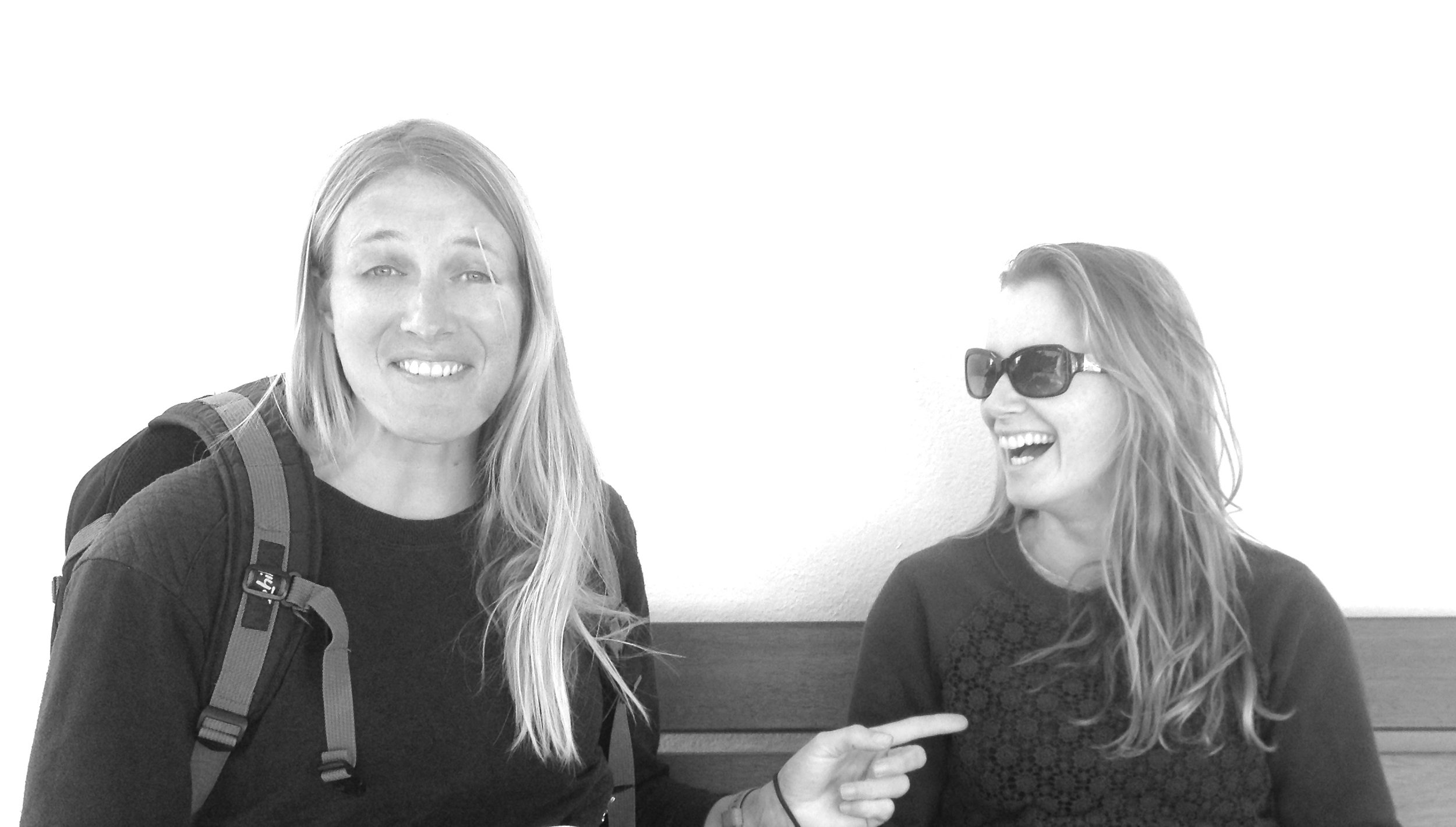 Sas and I - always having fun, but always keeping each other on the right path to achieve our goal