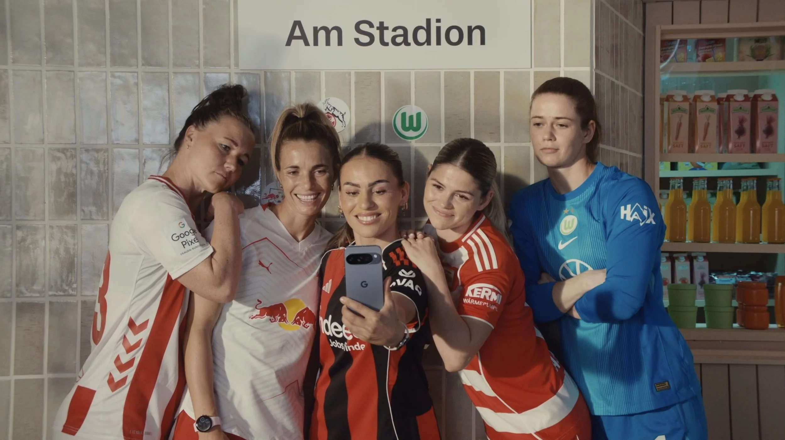 Google Pixel - Frauen Bundesliga Sponsoring