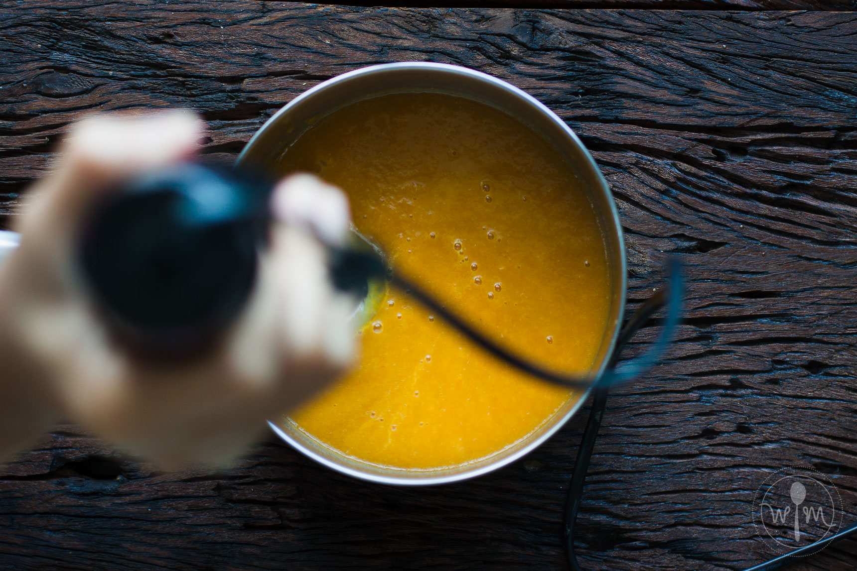 Puree the soup