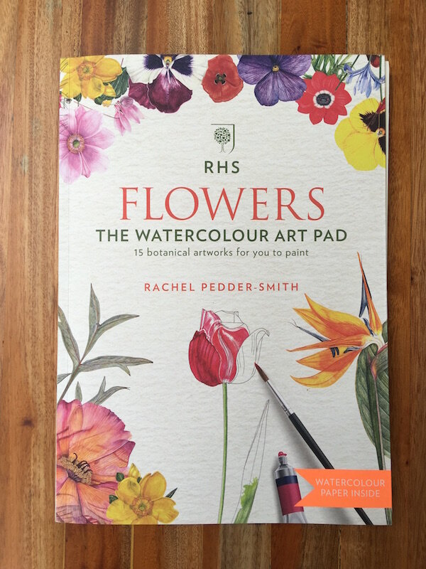 Review: Rhs Flowers, The Watercolor Art Pad — Hazel Scott: Botany And Botanical Art