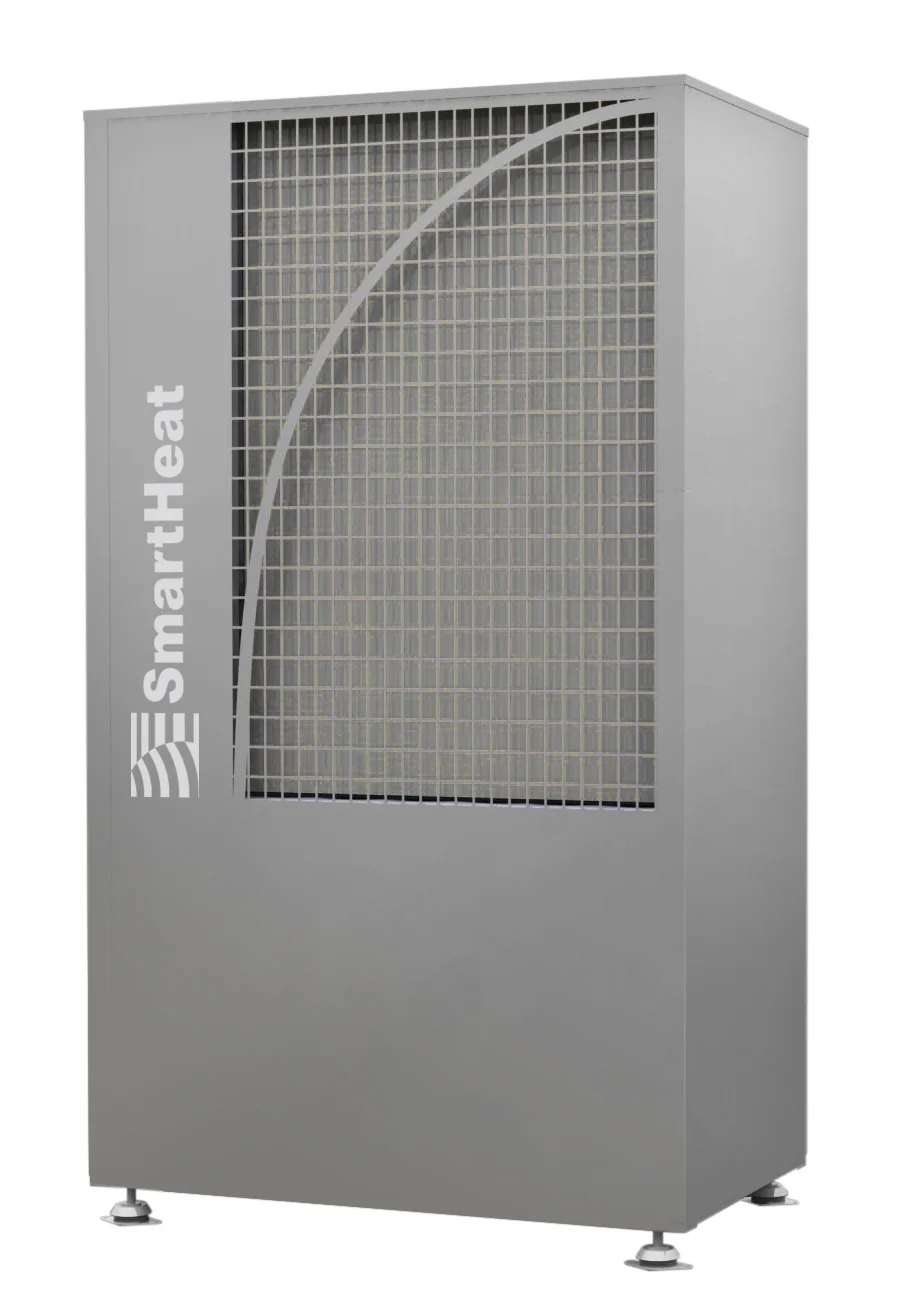 Vorderansicht der Wärmepumpe ThermSelect