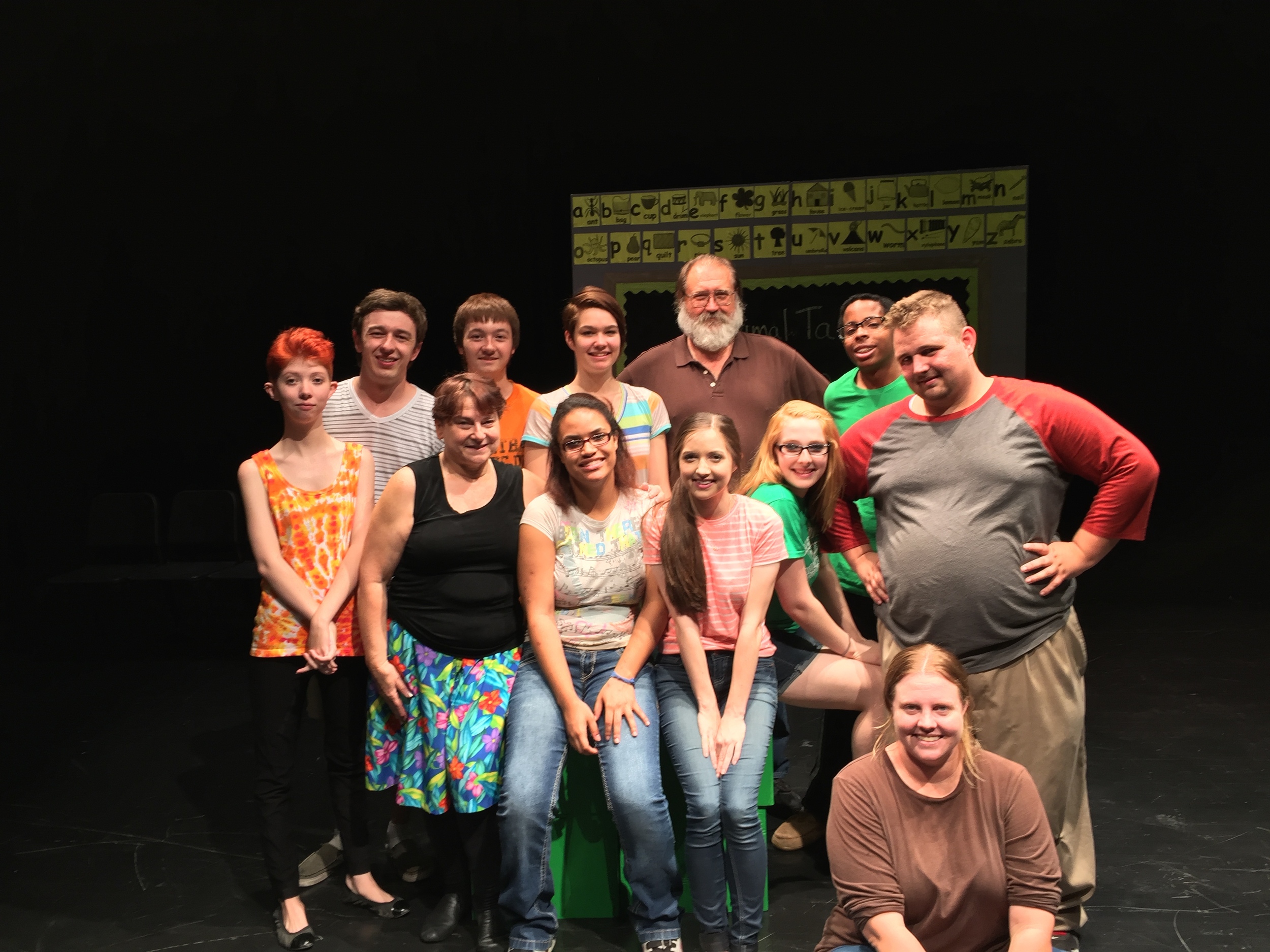 The cast of Animal Tails: An Exploration of Native American Folklore.