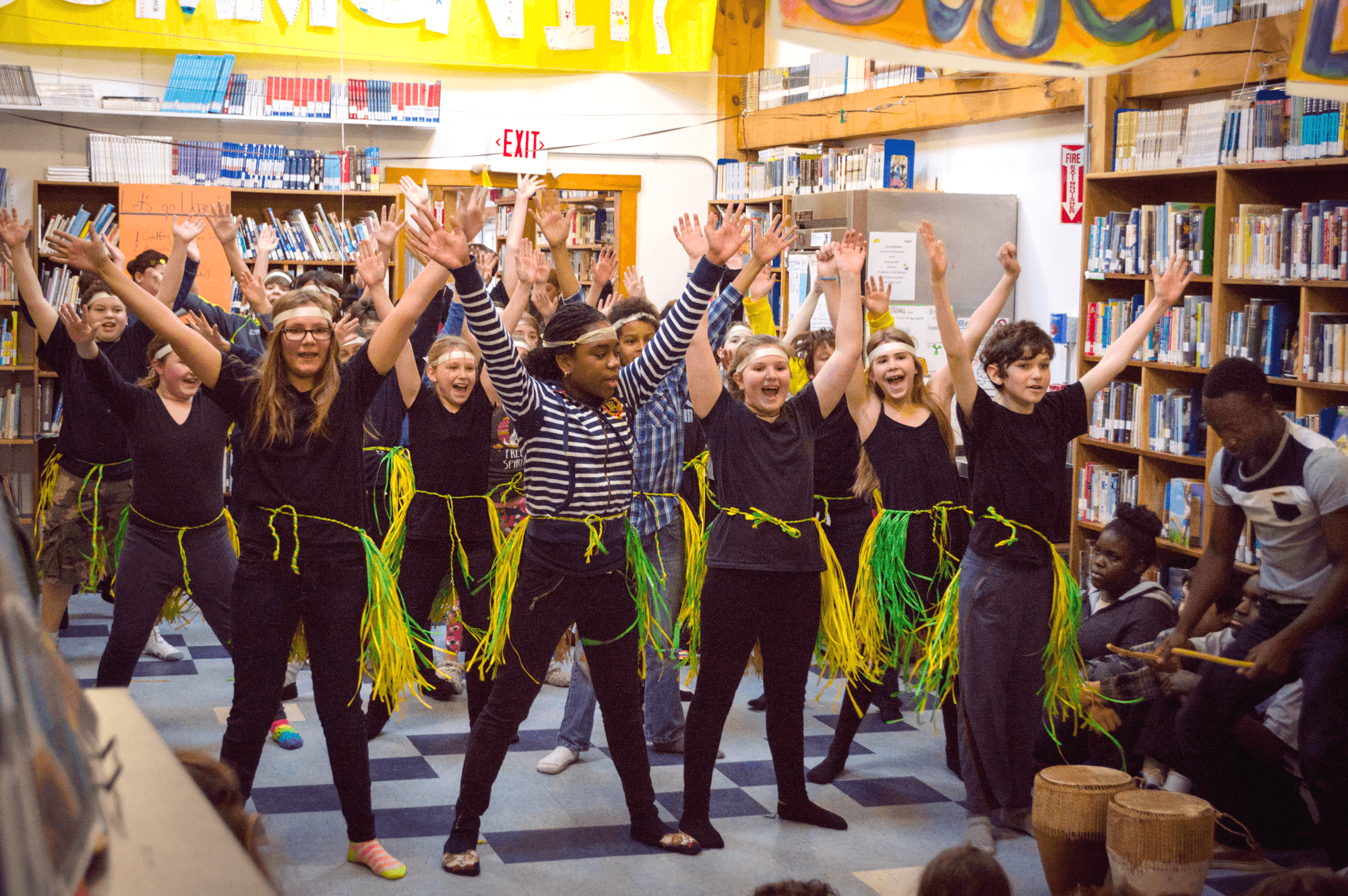 workshop with Godfrey Muwulya, Photo by Siobhan Beasley