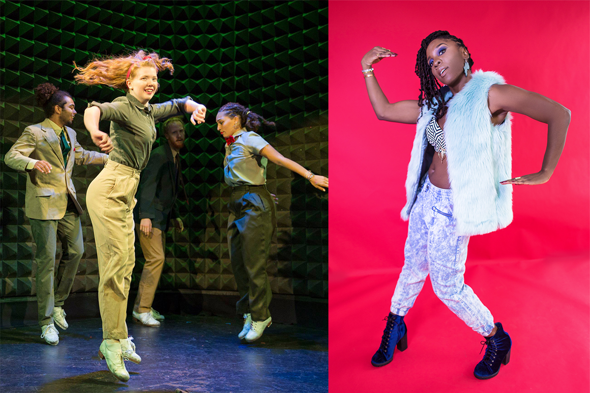 (Left) Subject:Matter, Photo Courtesy of Ian Berg (Right) Aysha Upchurch, PHoto by Ill Digital Media