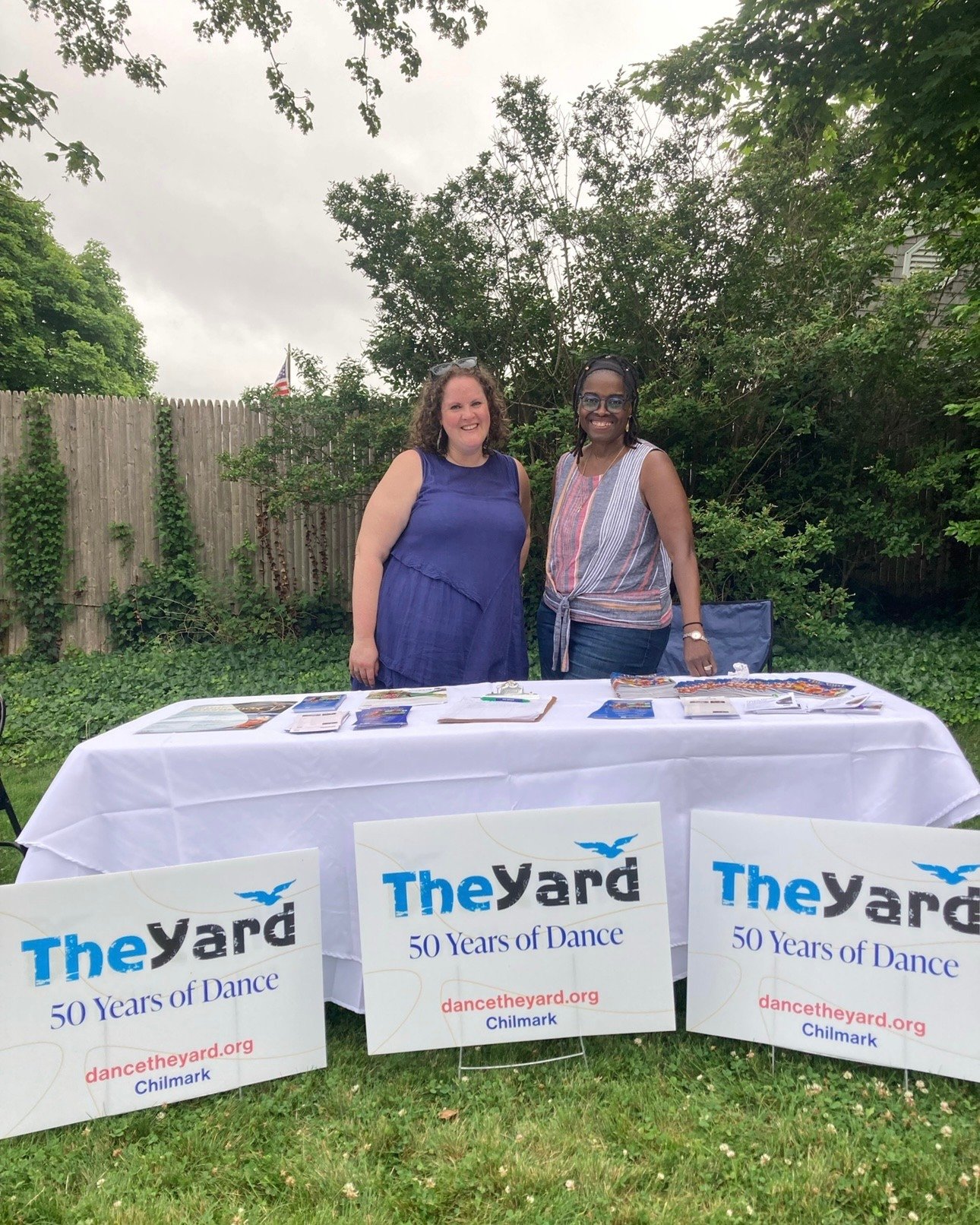 We 💙 our amazing leaders at The Yard, Executive Director Stephanie Pacheco and Programming Director Yvonne Mendez. 

#dancetheyard #marthasvineyard #dance #womeninbusiness