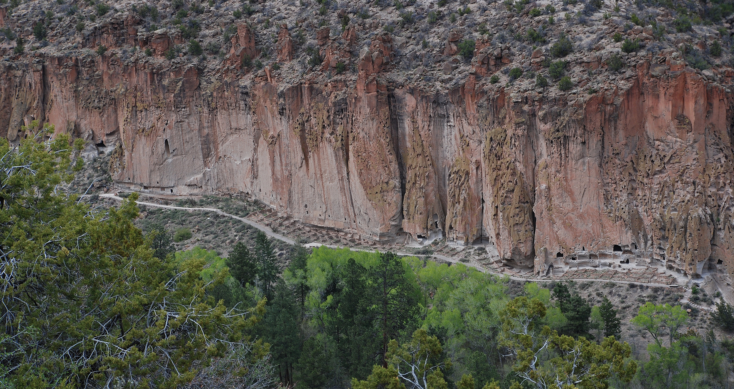 Long House, Frijoles Canyon