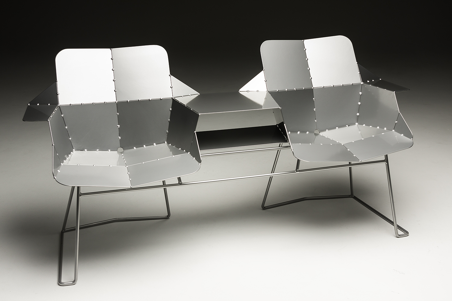 Planar Double Bench