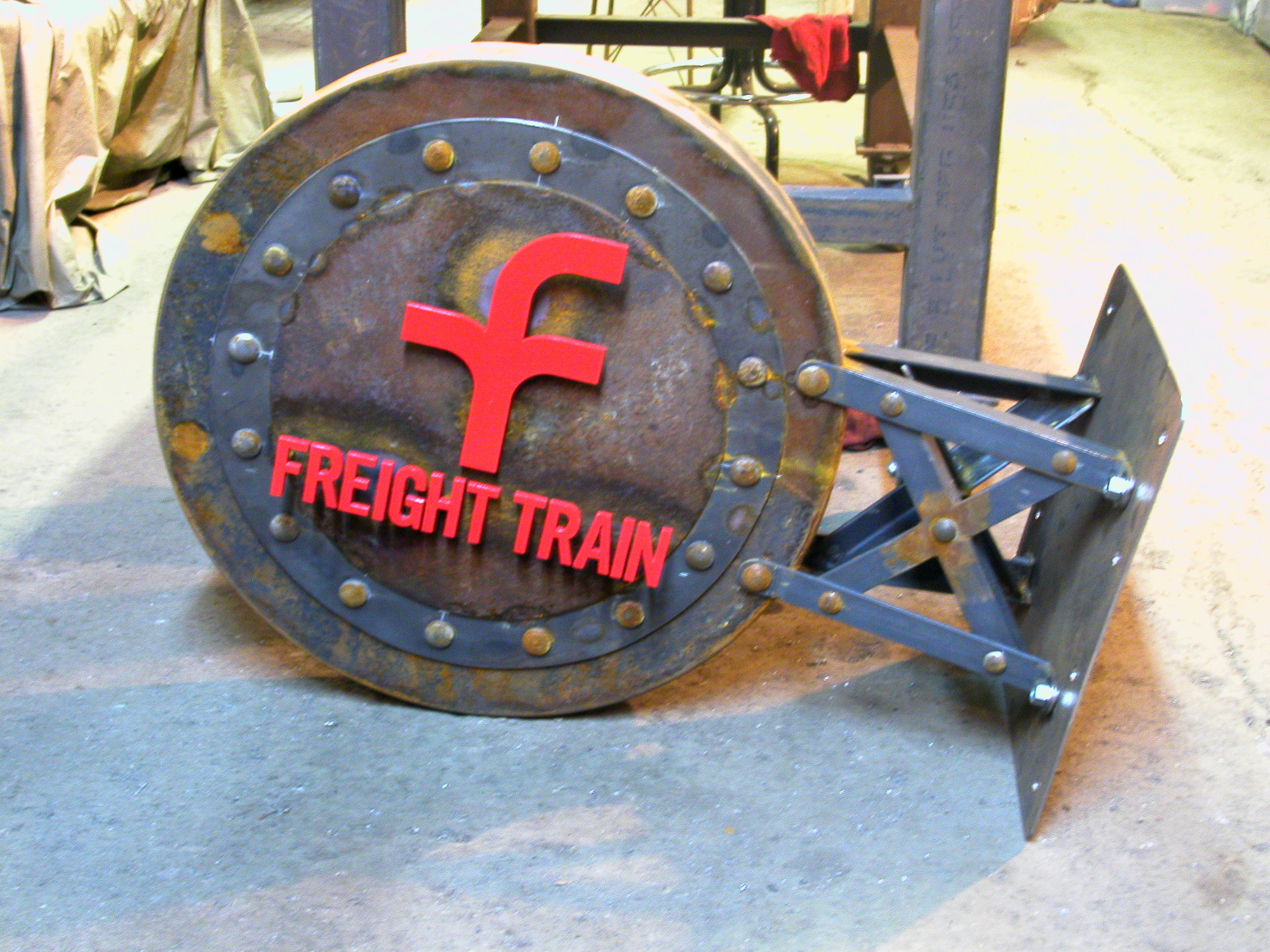 Freight Train sign