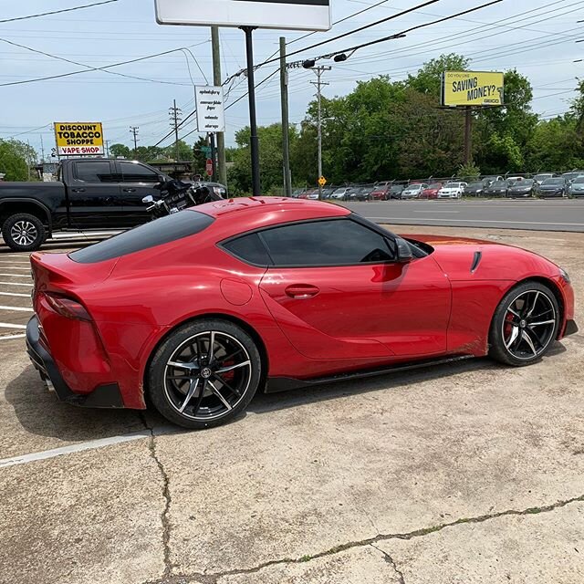 First new Supra to get tinted and these things are nice!! @suntekfilms #streetsounds