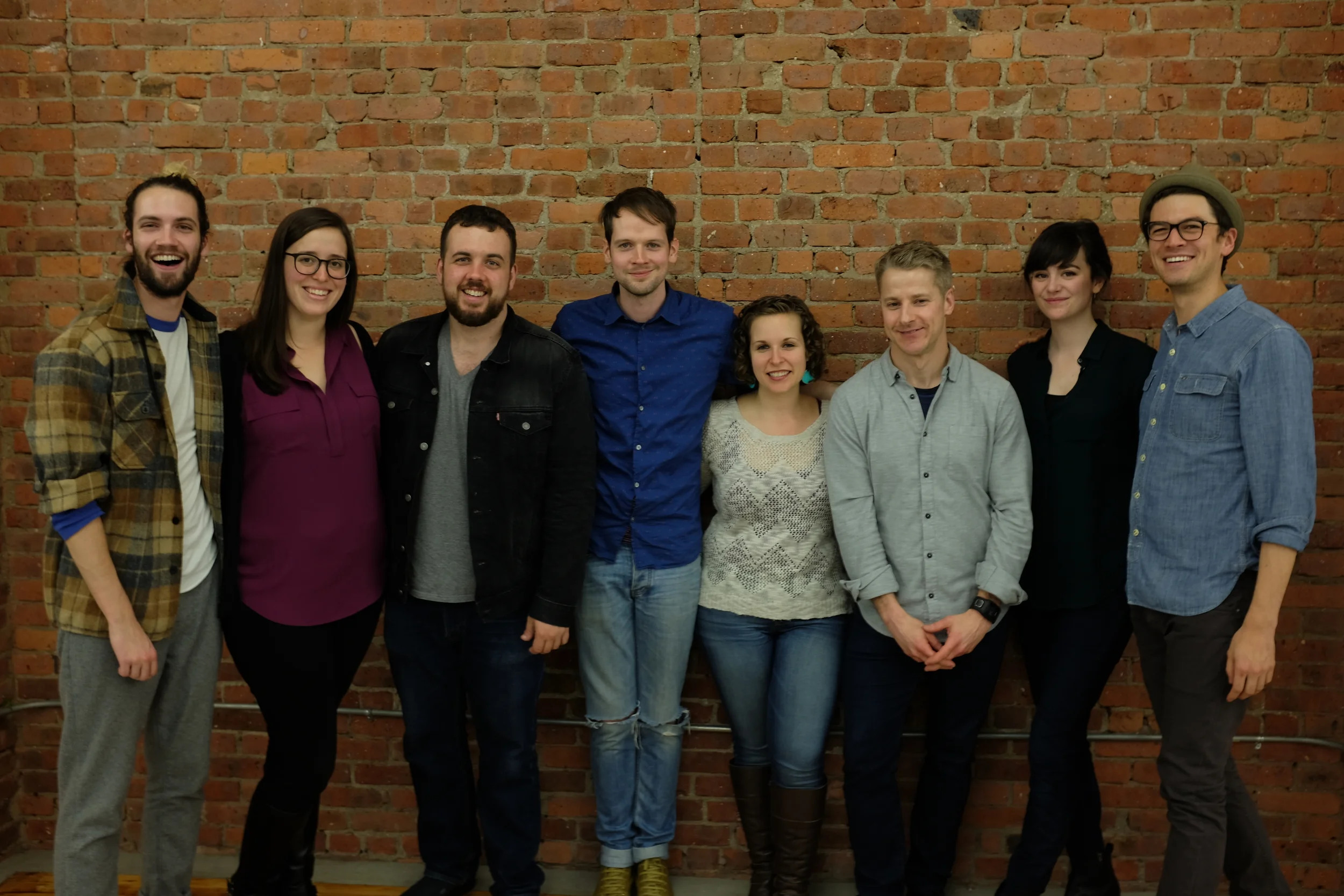 "The Third Rail" Reading Cast and Crew at Gibney Dance Center