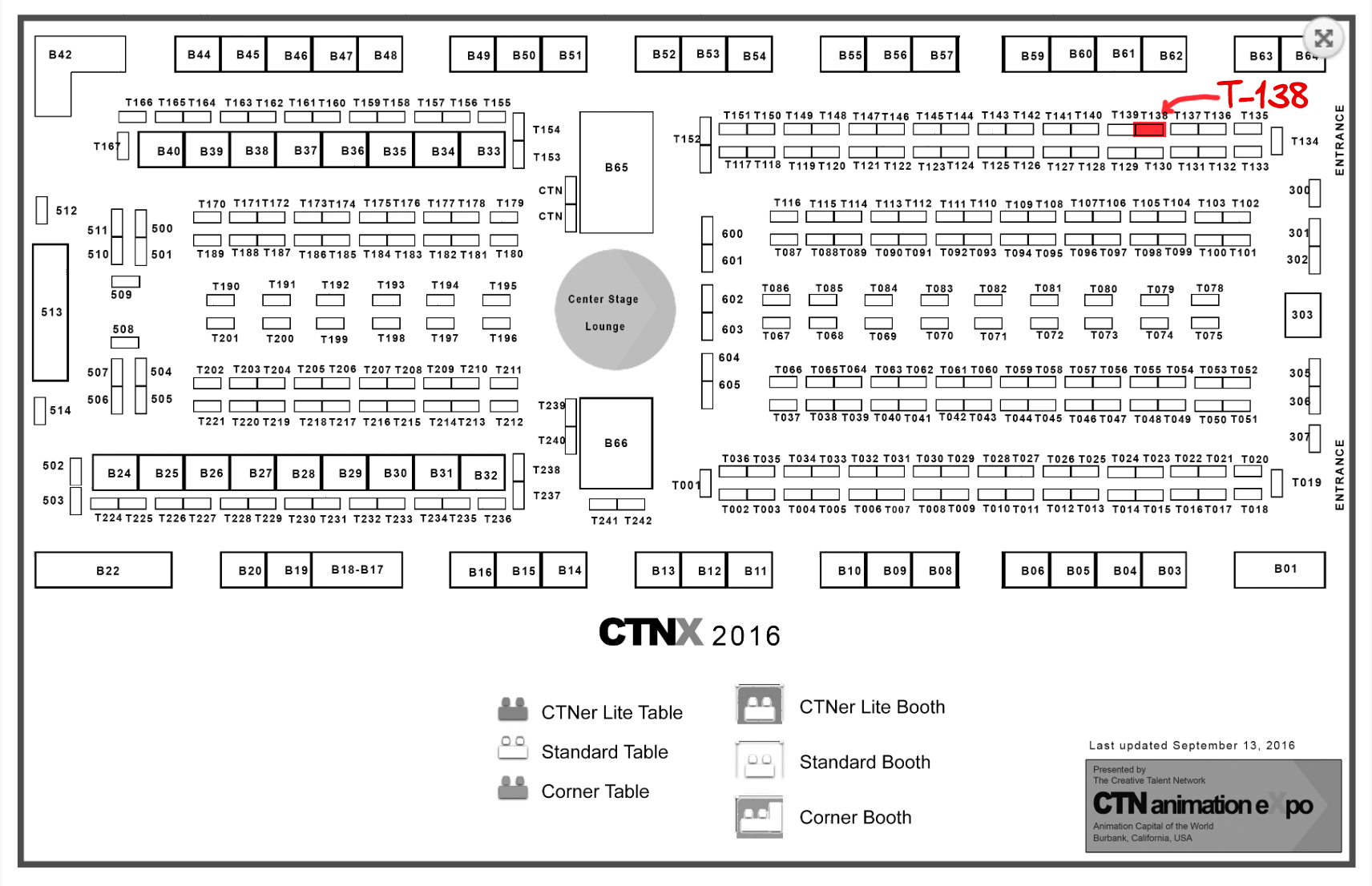 Come say hi at Table T-138!