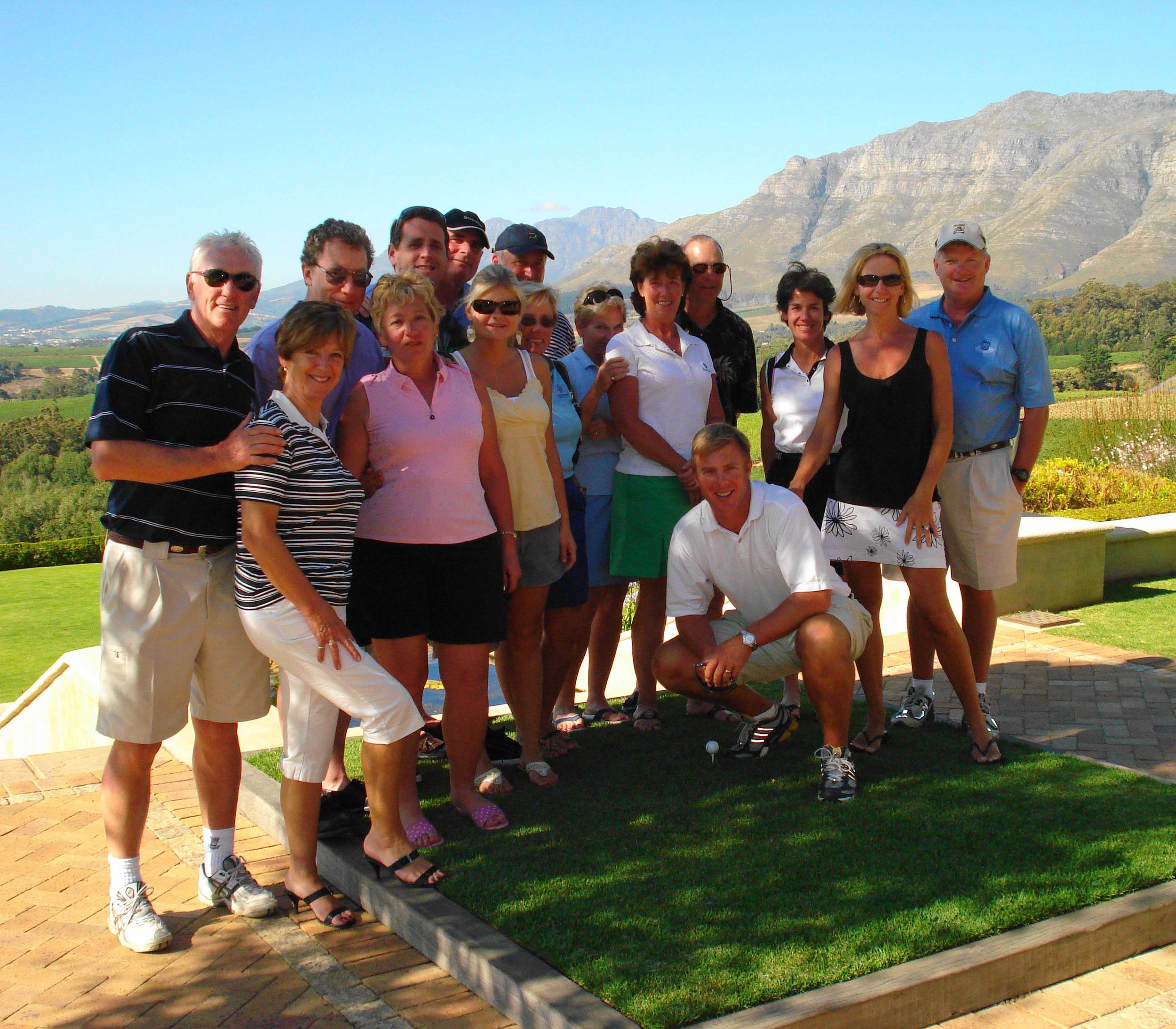 Golf Group at Winery