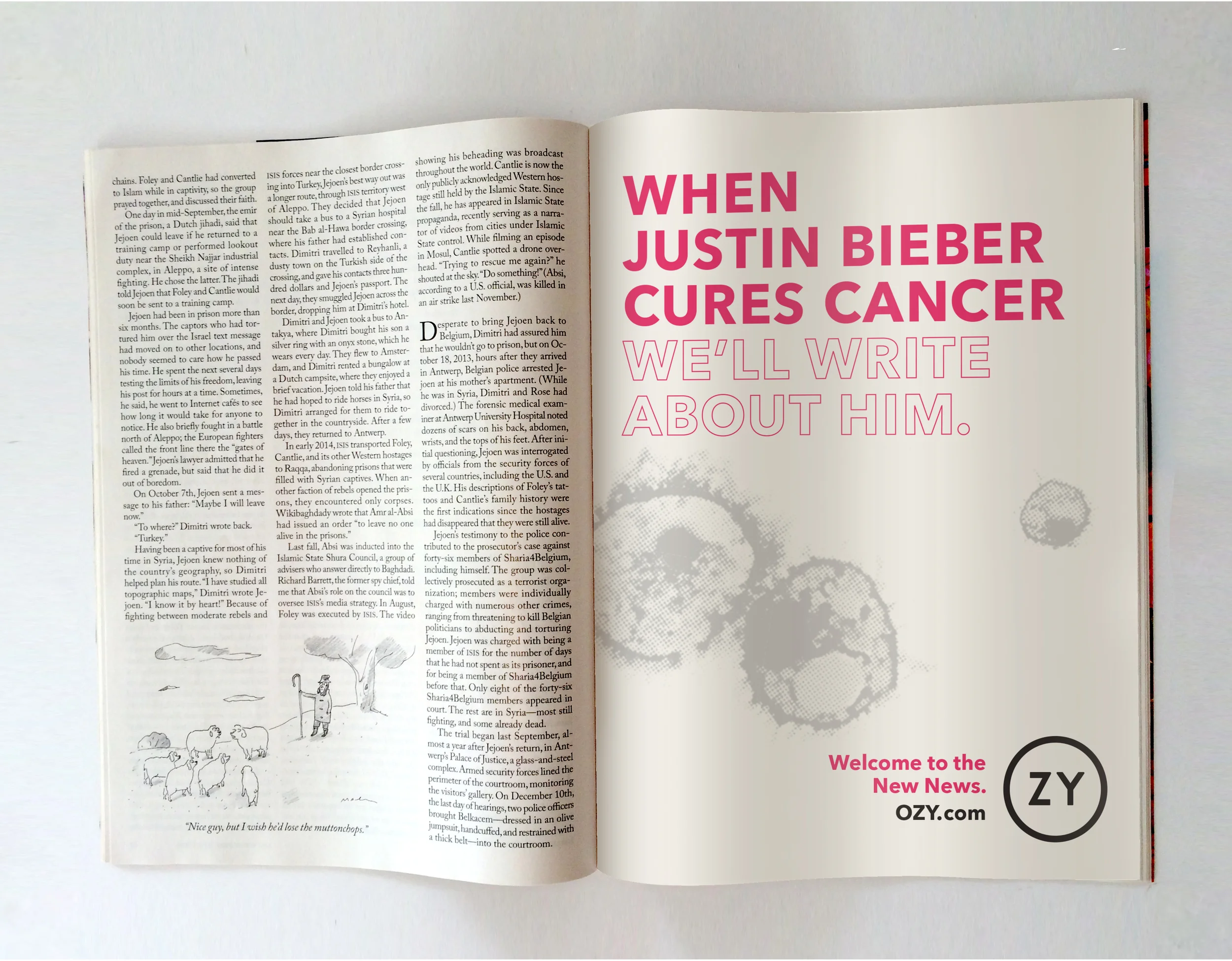 The New Yorker Print Ad