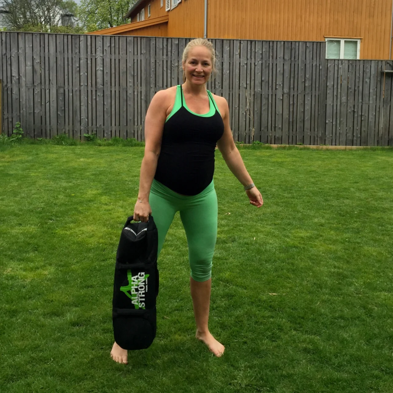 Sandbag er fint å ta med ut også