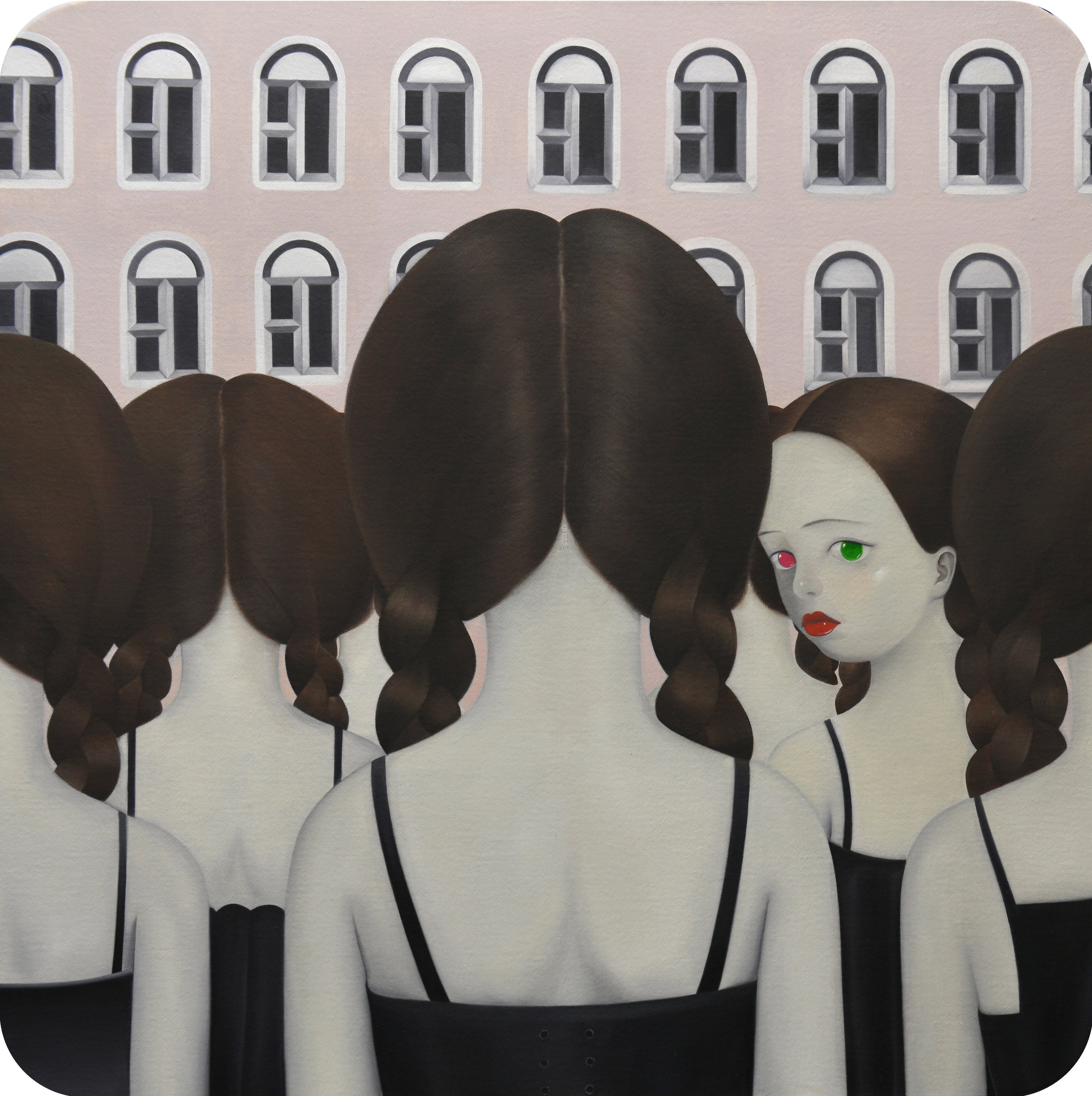 德米安2号, 70x70cm,2014,Oil on canvas.jpg