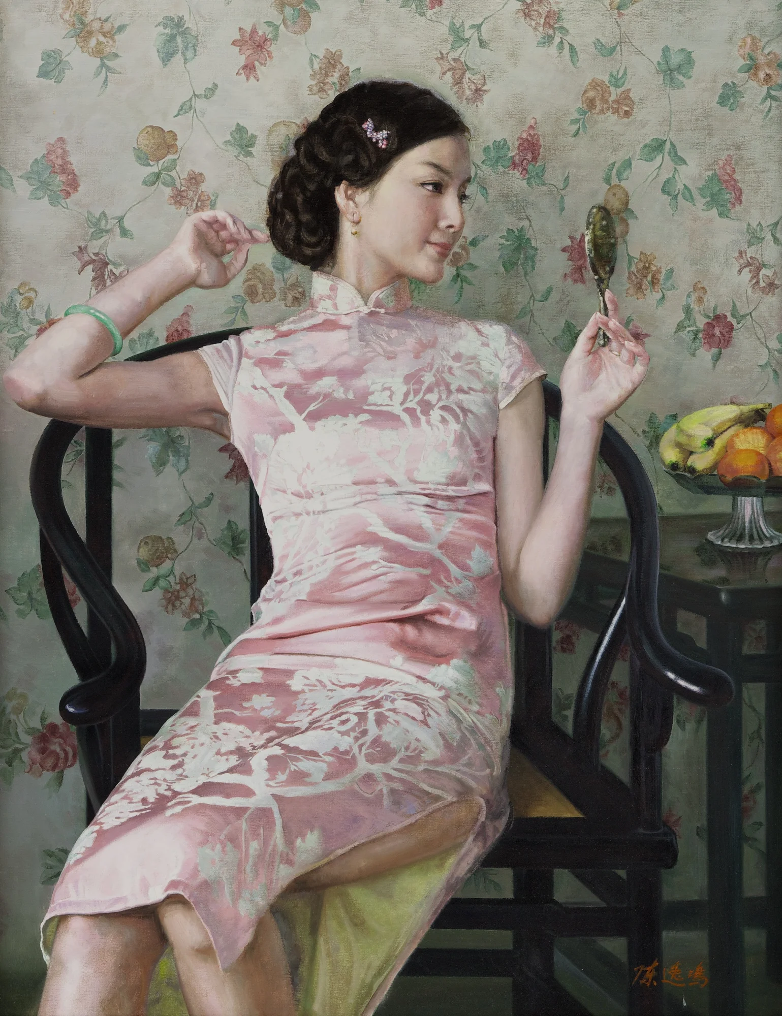 CHEN YIMING, ‘Bronze Mirror’, oil on canvas, 2011