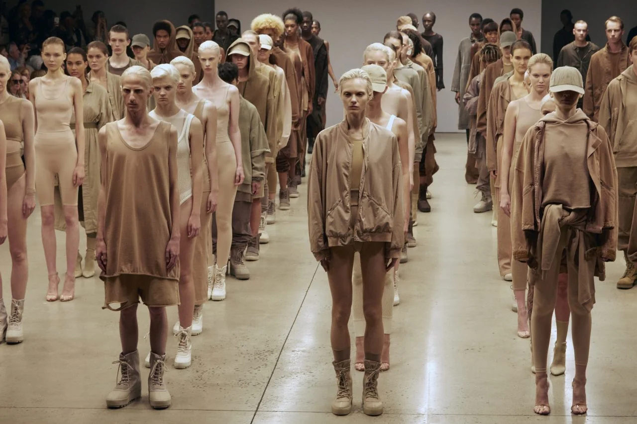 Kanye West Yeezy Season 2 — Performance by Vanessa Beecroft