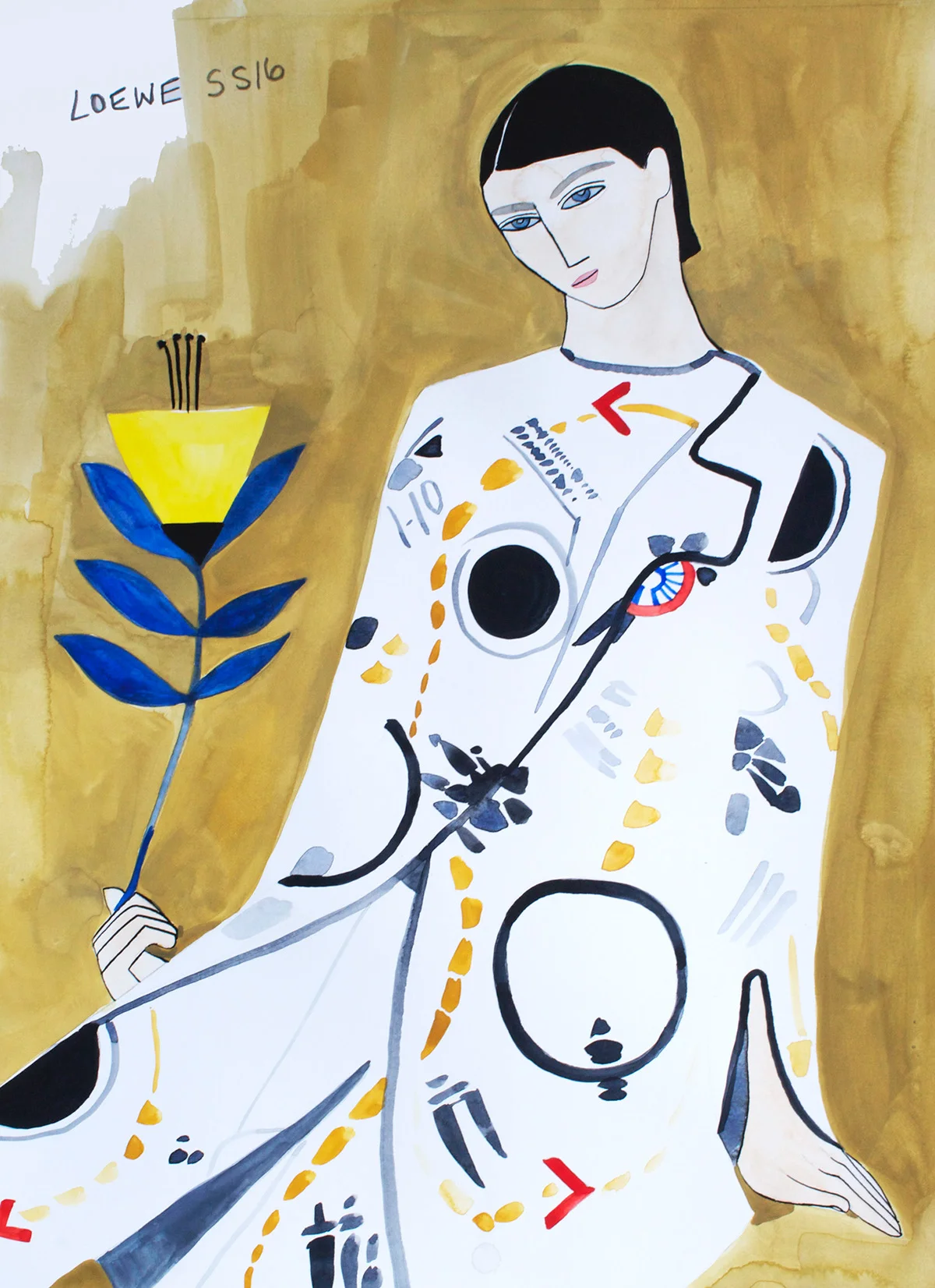 Kelly Beeman x LOEWE SS16 © Kelly Beeman