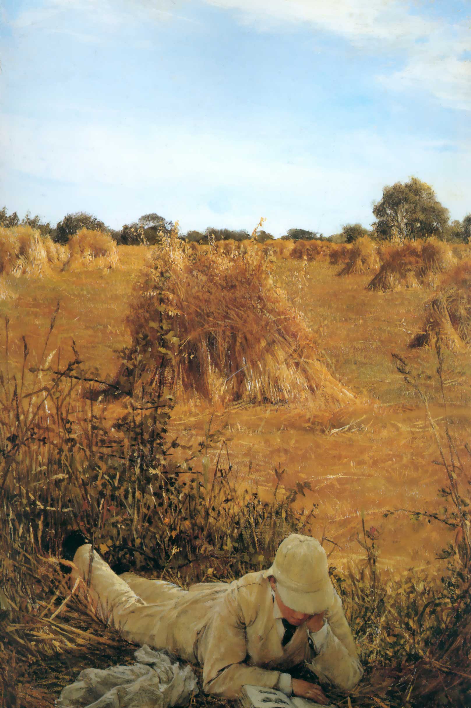 SIR LAWRENCE ALMA TADEMA — Ninety Four In the Shade, 1876.