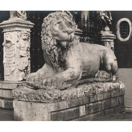 Photo taken by Fratelli Alinari. Courtesy of the artist and RIBA Collections