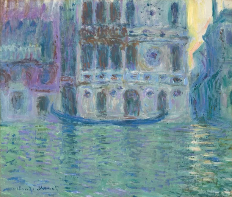 Claude Monet (1840-1926), Le Palais Dario, painted in Venice, 1908. Estimate: $4,000,000-6,000,000. Via Christie’s New York.