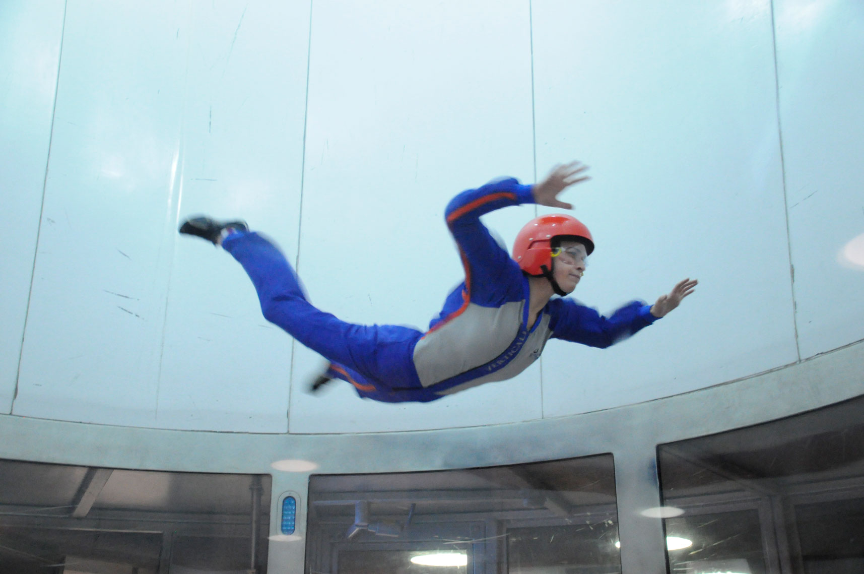 Indoor Skydiving at the Christmas Party 2011