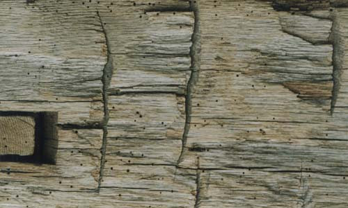HAND HEWN BEAM