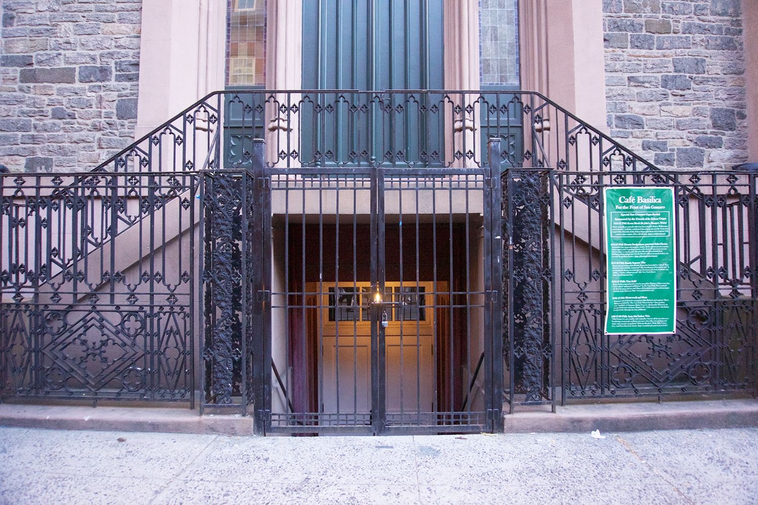 LOWER CHAPEL ENTRANCE