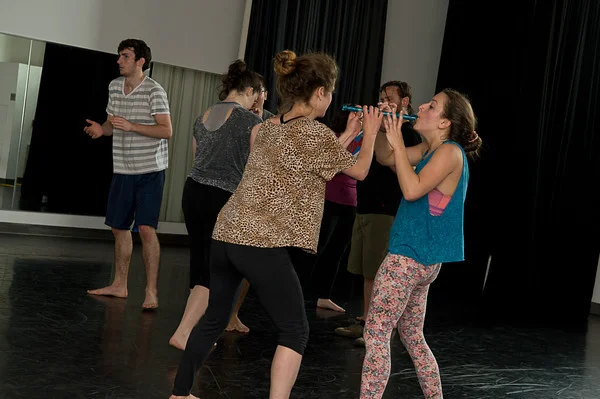 clown workshop with Dustin Helmer, 2014