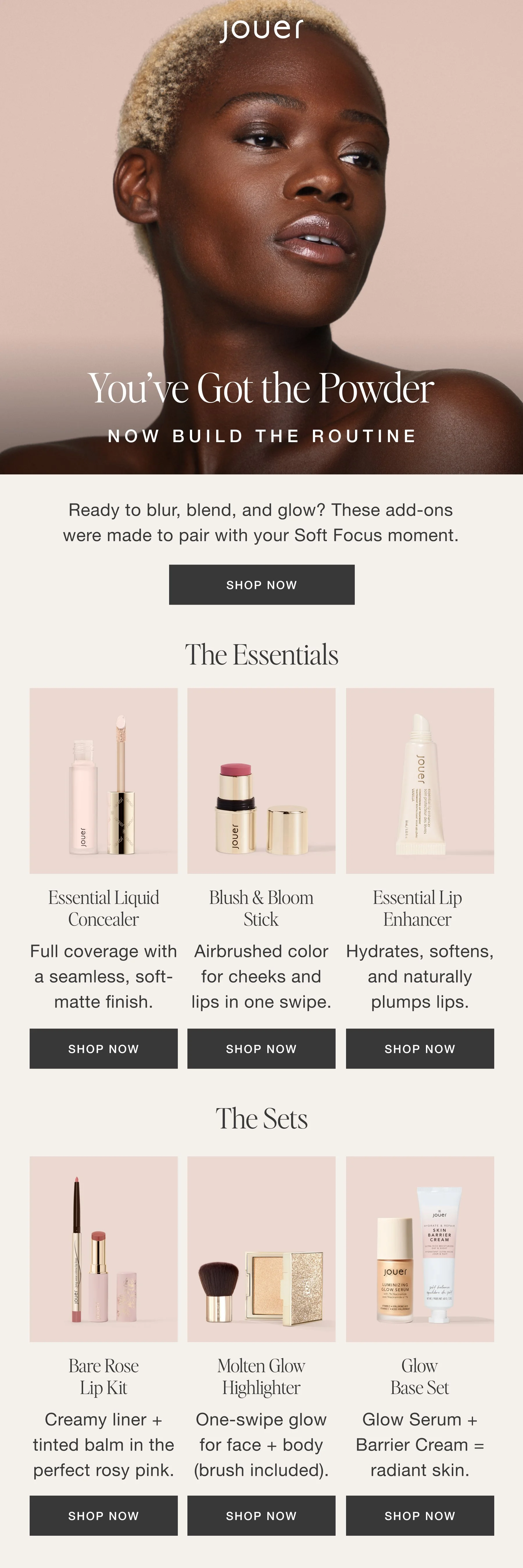 Jouer Cosmetics Email 3