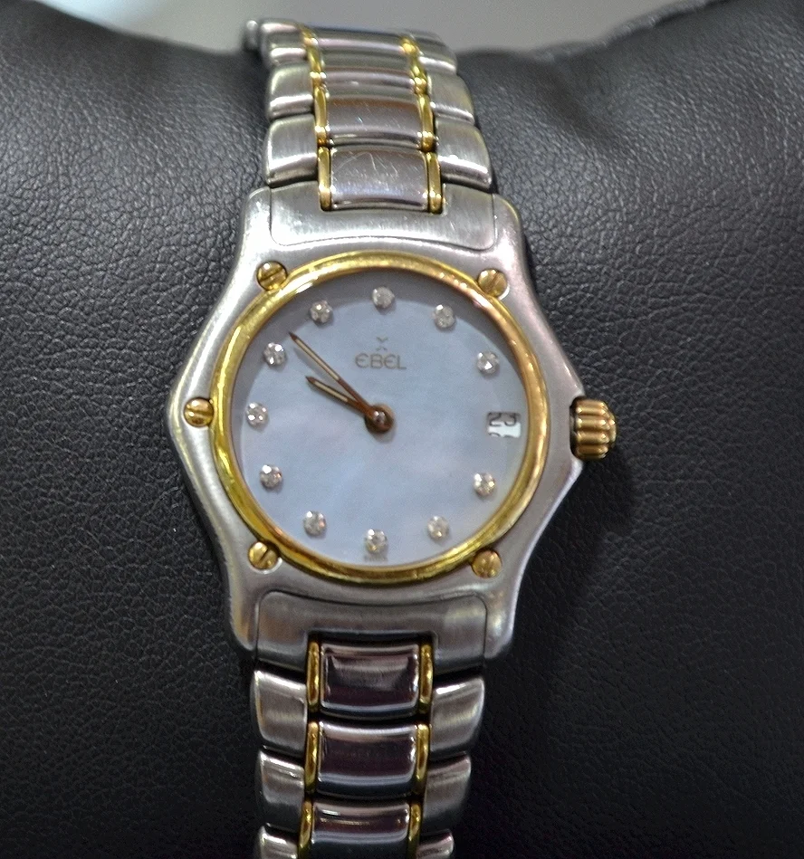 Ebel Mother Of Pearl Ladies Watch 18k — New Rochelle Jewelers
