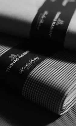 Thomas Mason shirting fabrics.