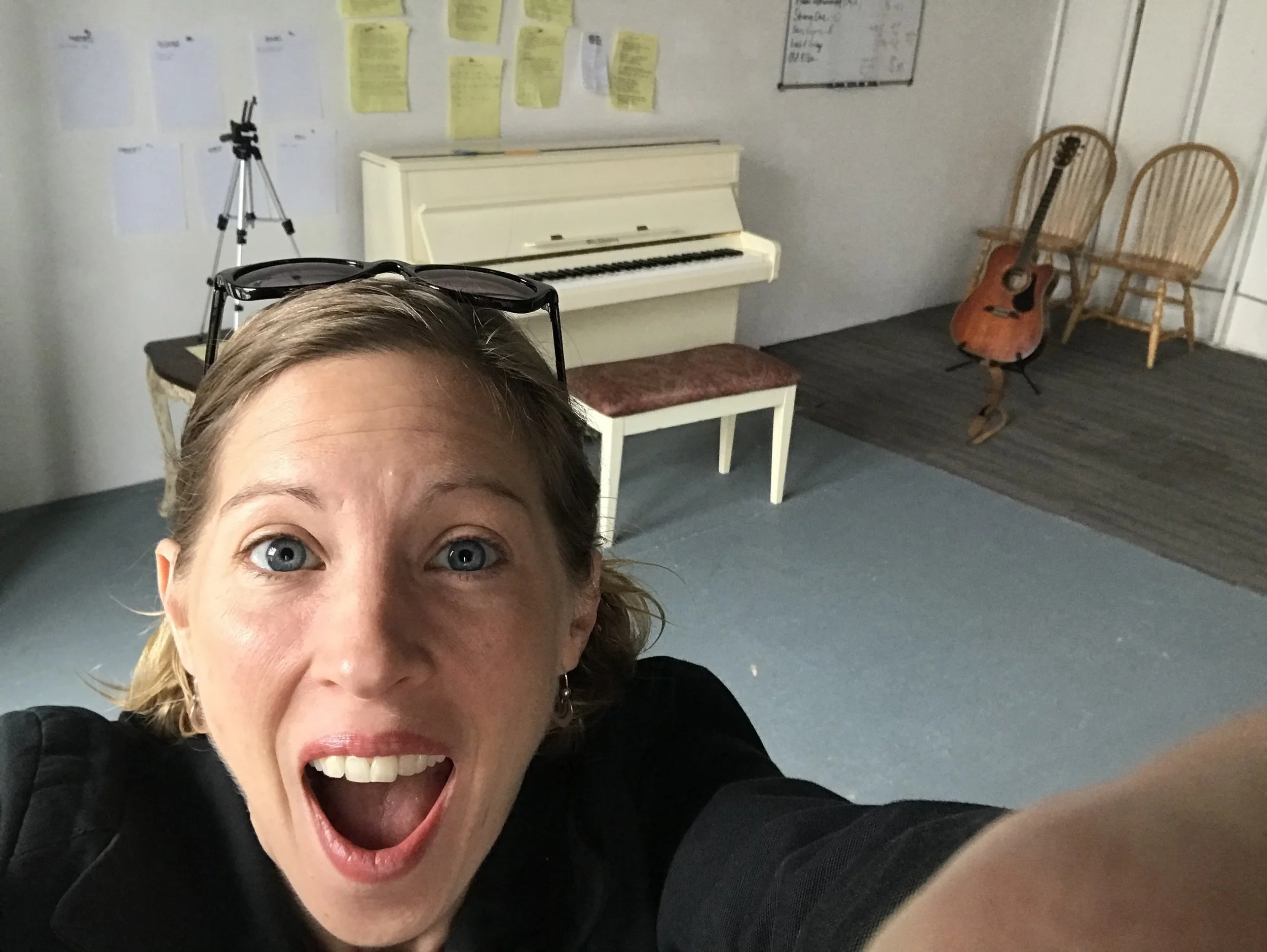 The new studio!