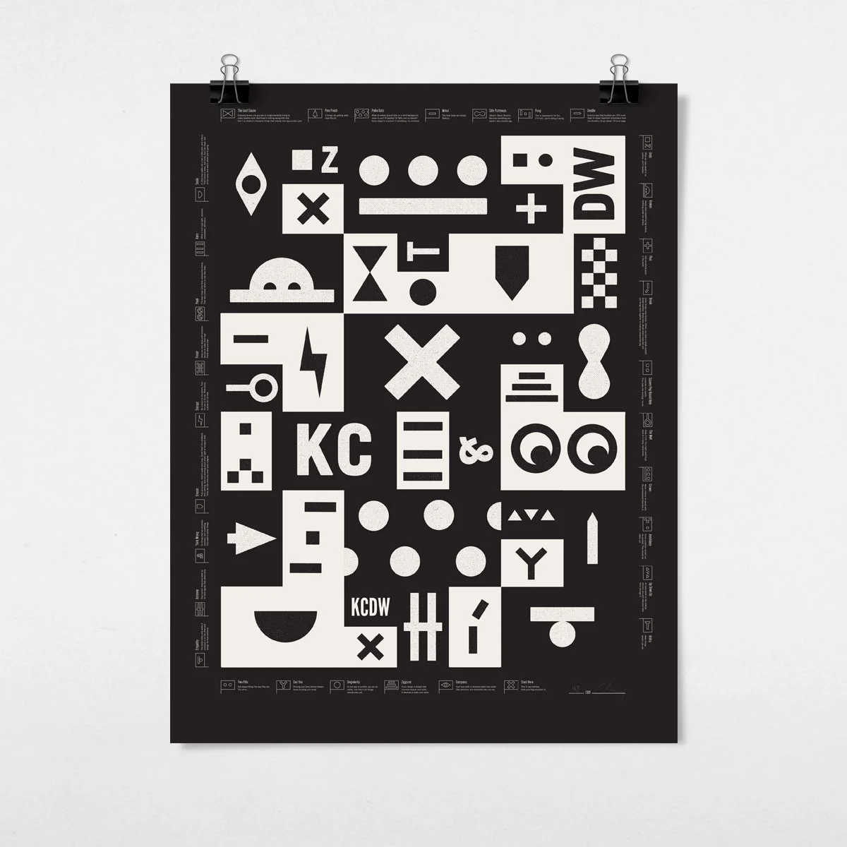 KCDW LIMITED EDITION FLAG POSTER