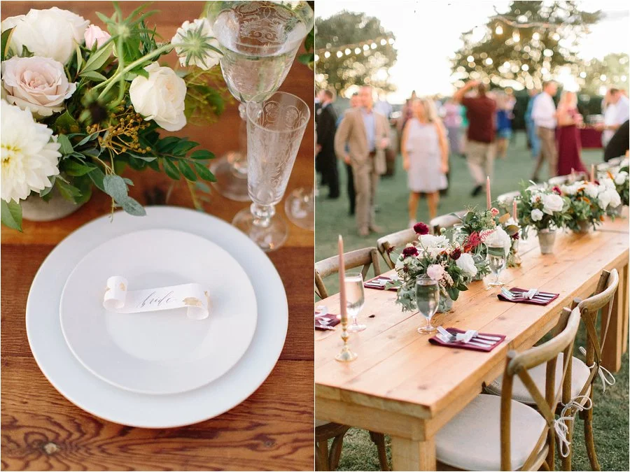 Stunning backyard wedding at a horse ranch, by Dallas destination wedding photographer Tracy Enoch