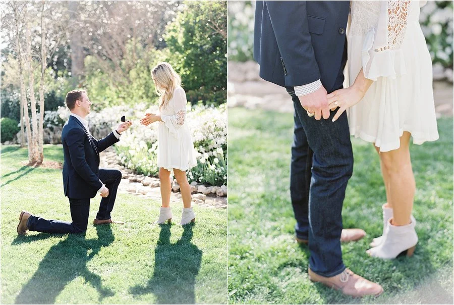 Surprise Wedding Proposal, by Dallas destination wedding photographer Tracy Enoch