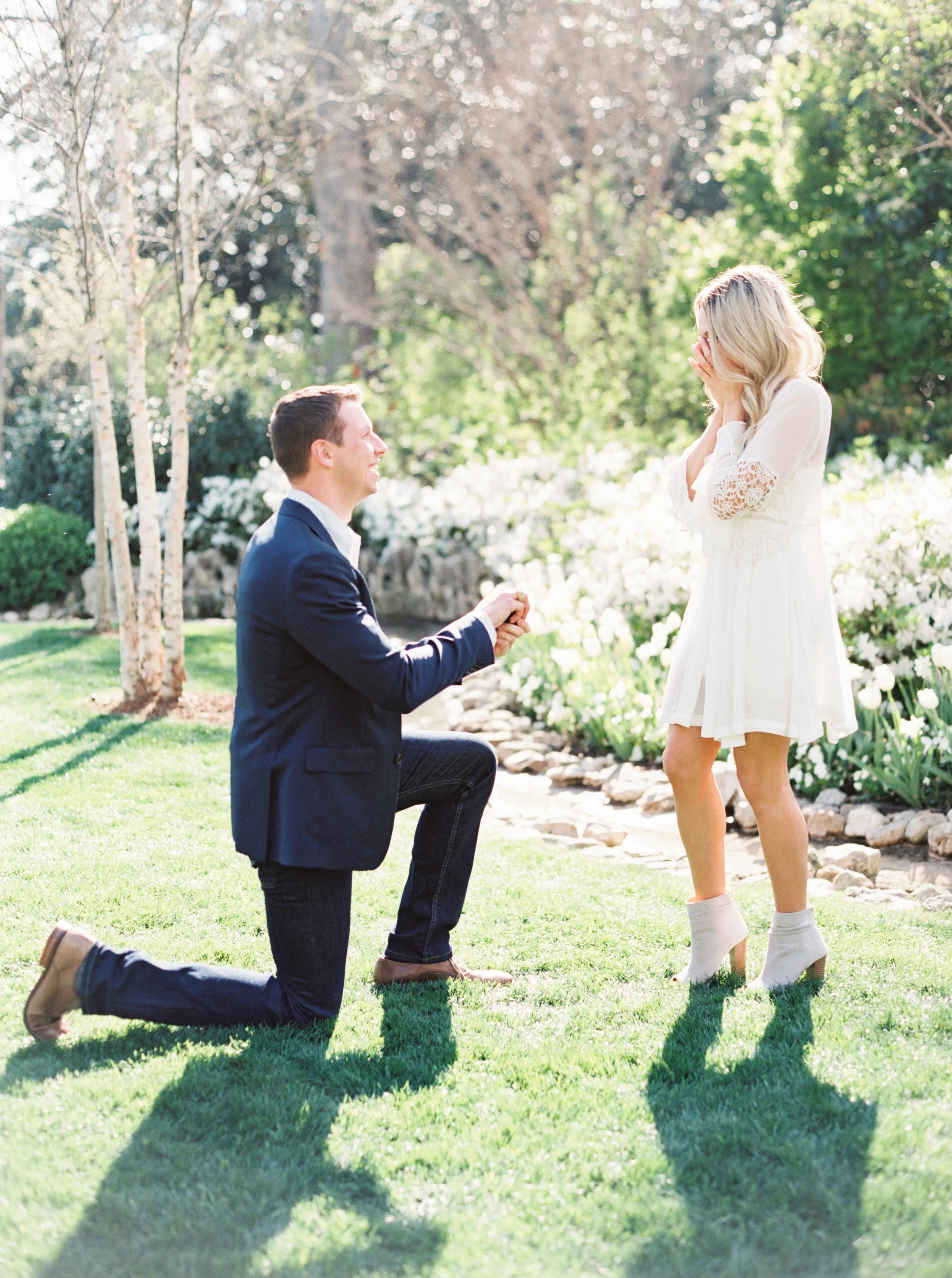 Surprise Wedding Proposal, by Dallas destination wedding photographer Tracy Enoch