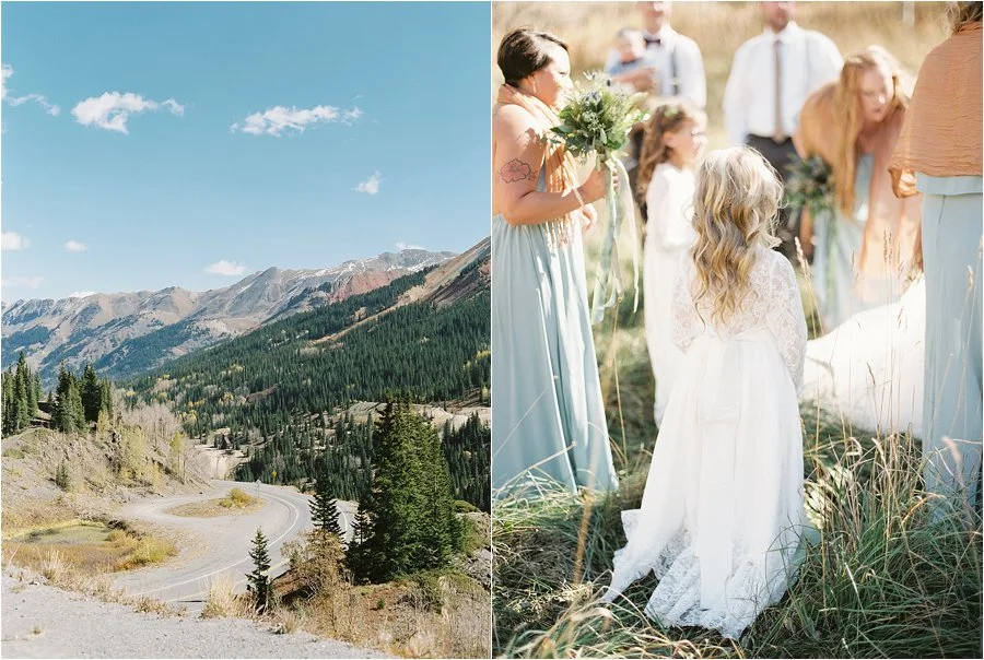 Adventurous Colorado mountain destination wedding, hosted at the Beaumount Hotel in Ouray, by Dallas destination wedding photographer Tracy Enoch