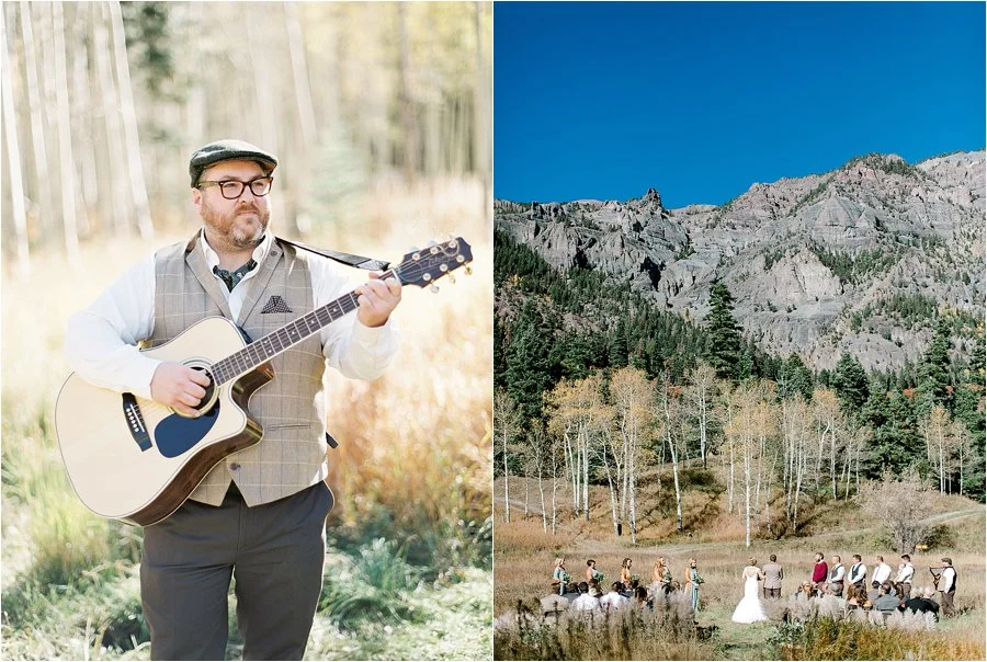 Adventurous Colorado mountain destination wedding, hosted at the Beaumount Hotel in Ouray, by Dallas destination wedding photographer Tracy Enoch