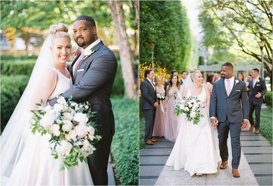 Summer Floral Garden Party Wedding at Marie Gabrielle, by Dallas destination wedding photographer Tracy Enoch